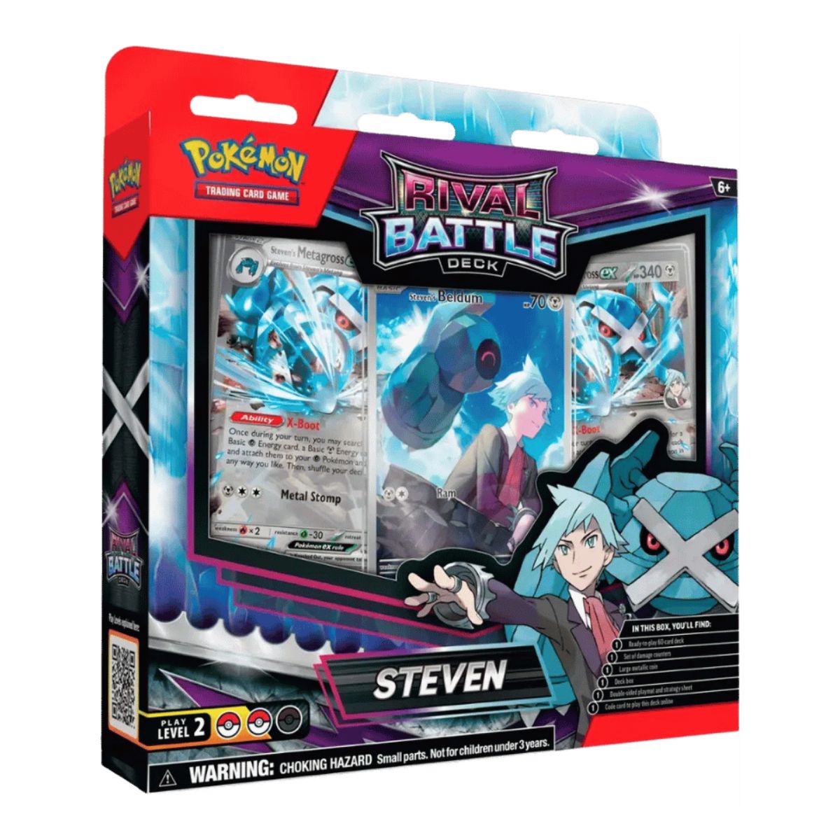 Pokémon Rival Battle Deck Steven Englisch