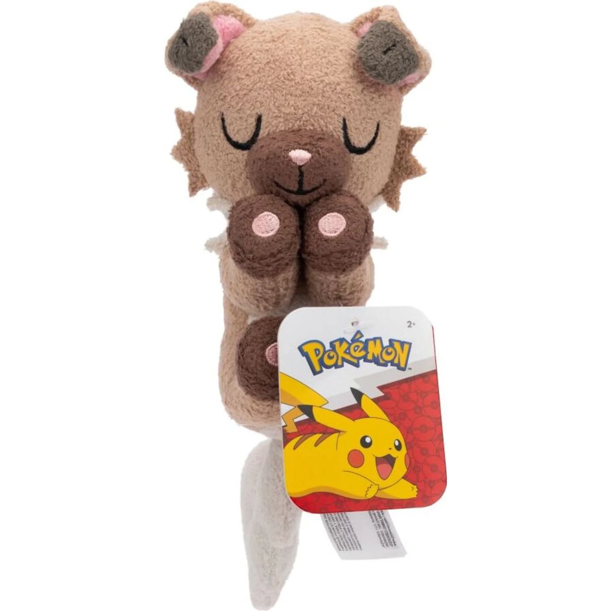 Pokémon Plüschfigur Schlafendes Wuffels (12 cm)