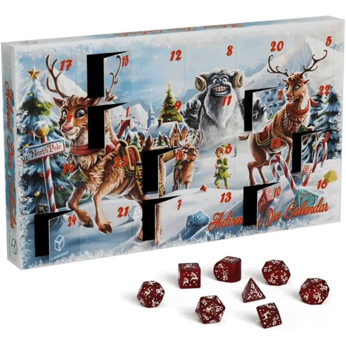 Q-Workshop Advent Dice Calendar
