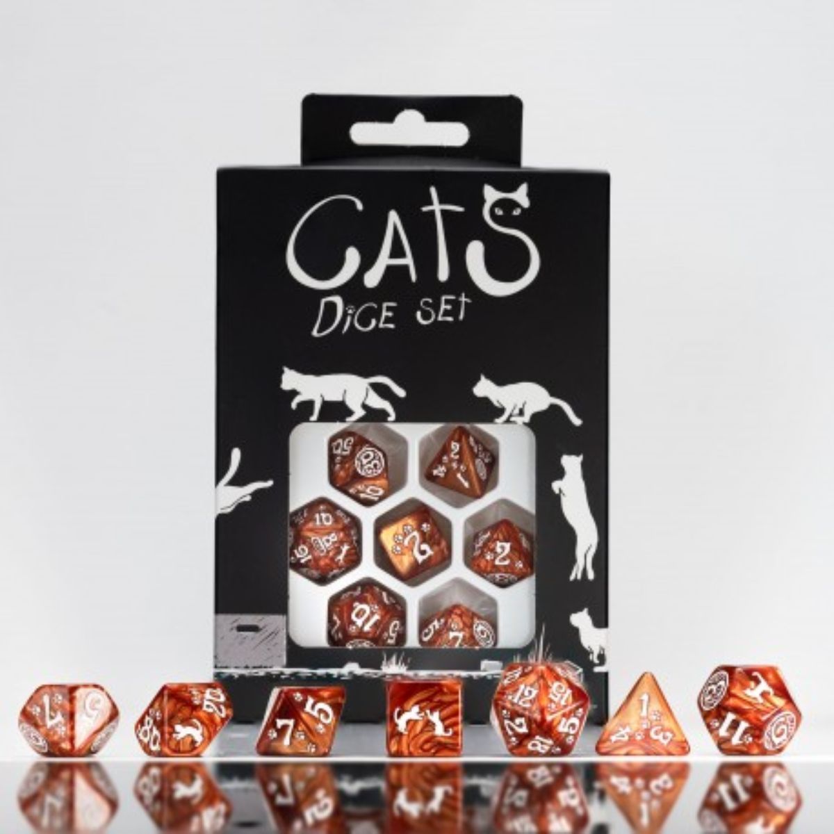 Q-Workshop CATS Dice Set Muffin