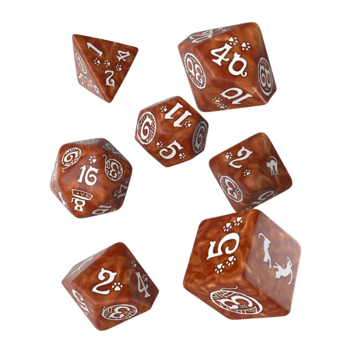 Q-Workshop CATS Dice Set Muffin