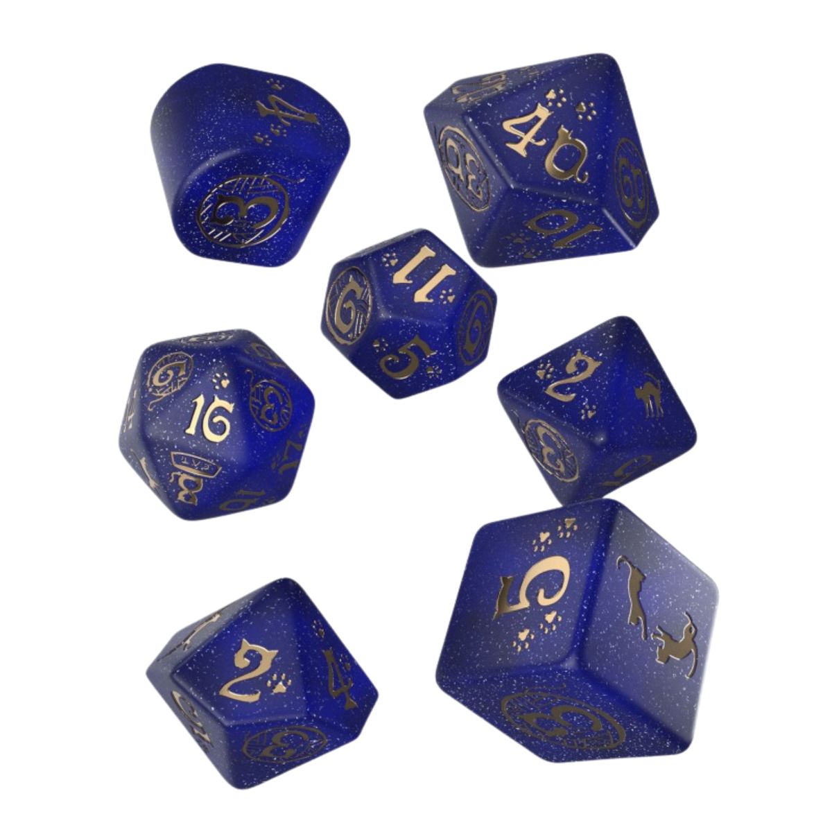 Q-Workshop CATS Modern Dice Set Meowster