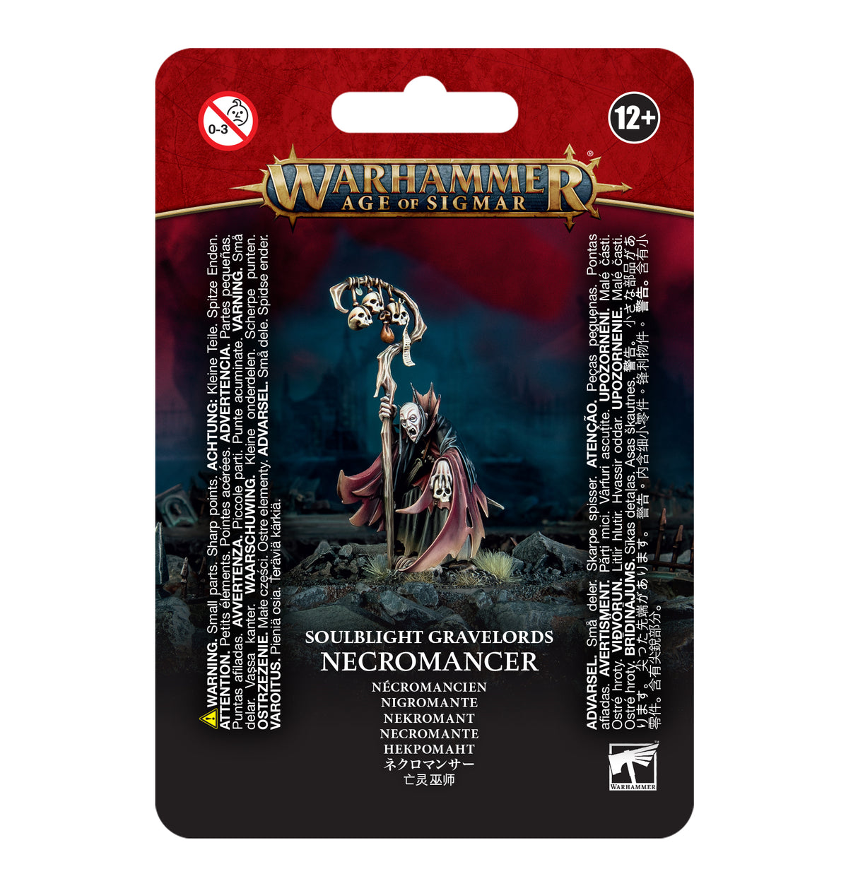 Warhammer Age of Sigmar Soulblight Gravelords Necromancer