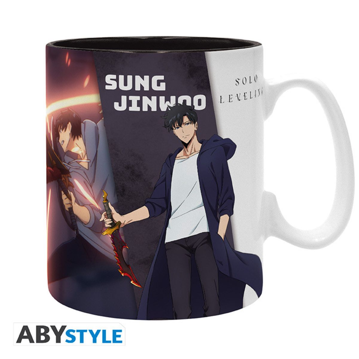 Solo Leveling Tasse 460ml Jinwoo & Igris
