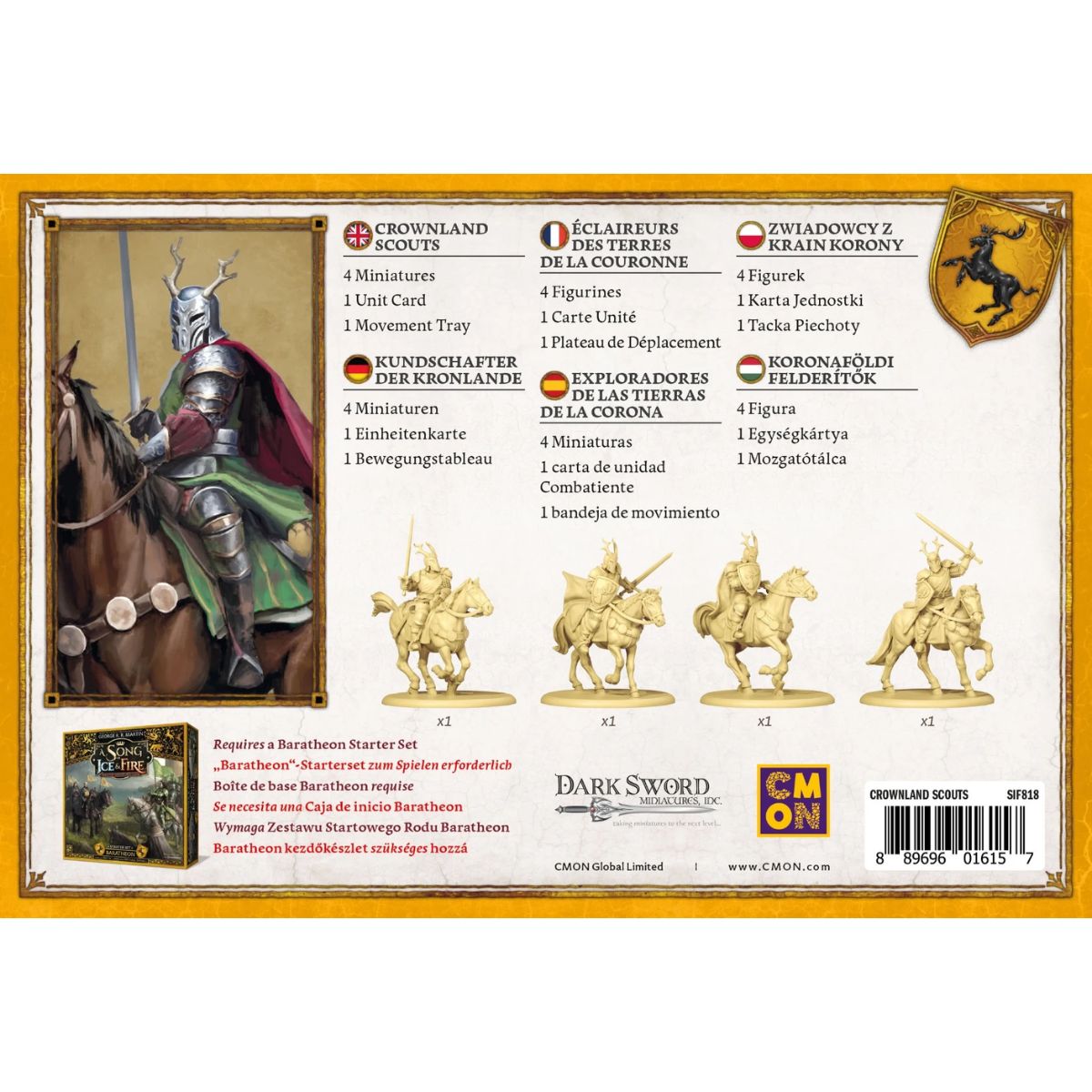 Song of Ice & Fire - Crownland Scouts (Kundschafter der Kronlande)