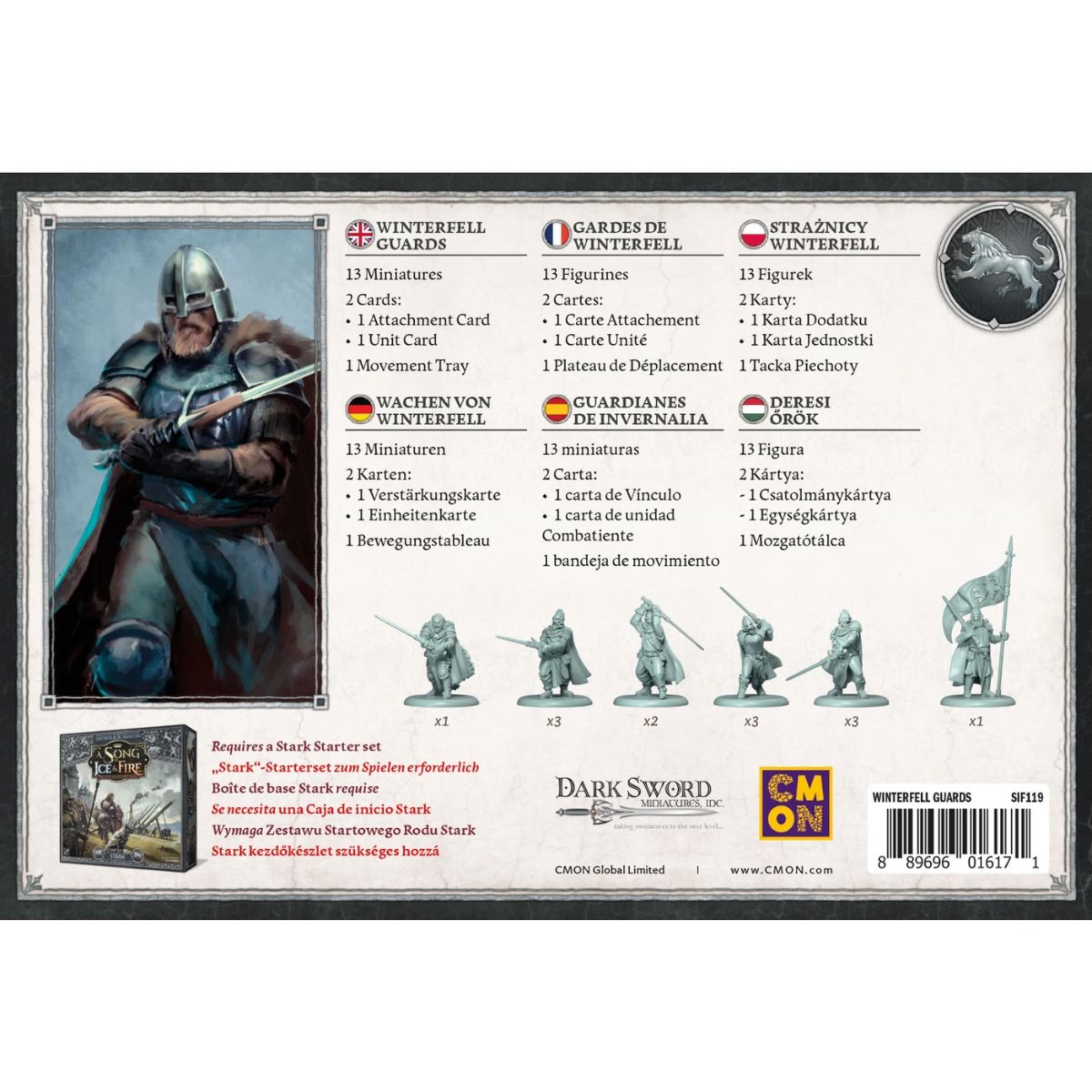 Song of Ice & Fire - Winterfell Guards (Wachen von Winterfell)