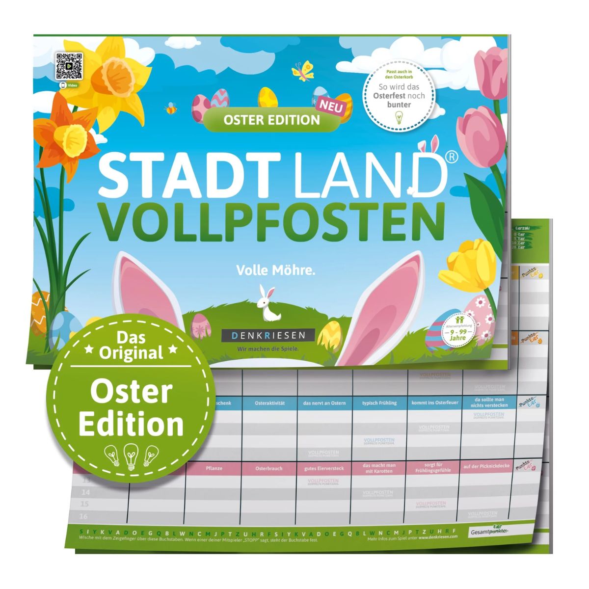 Stadt Land Vollpfosten Oster Edition