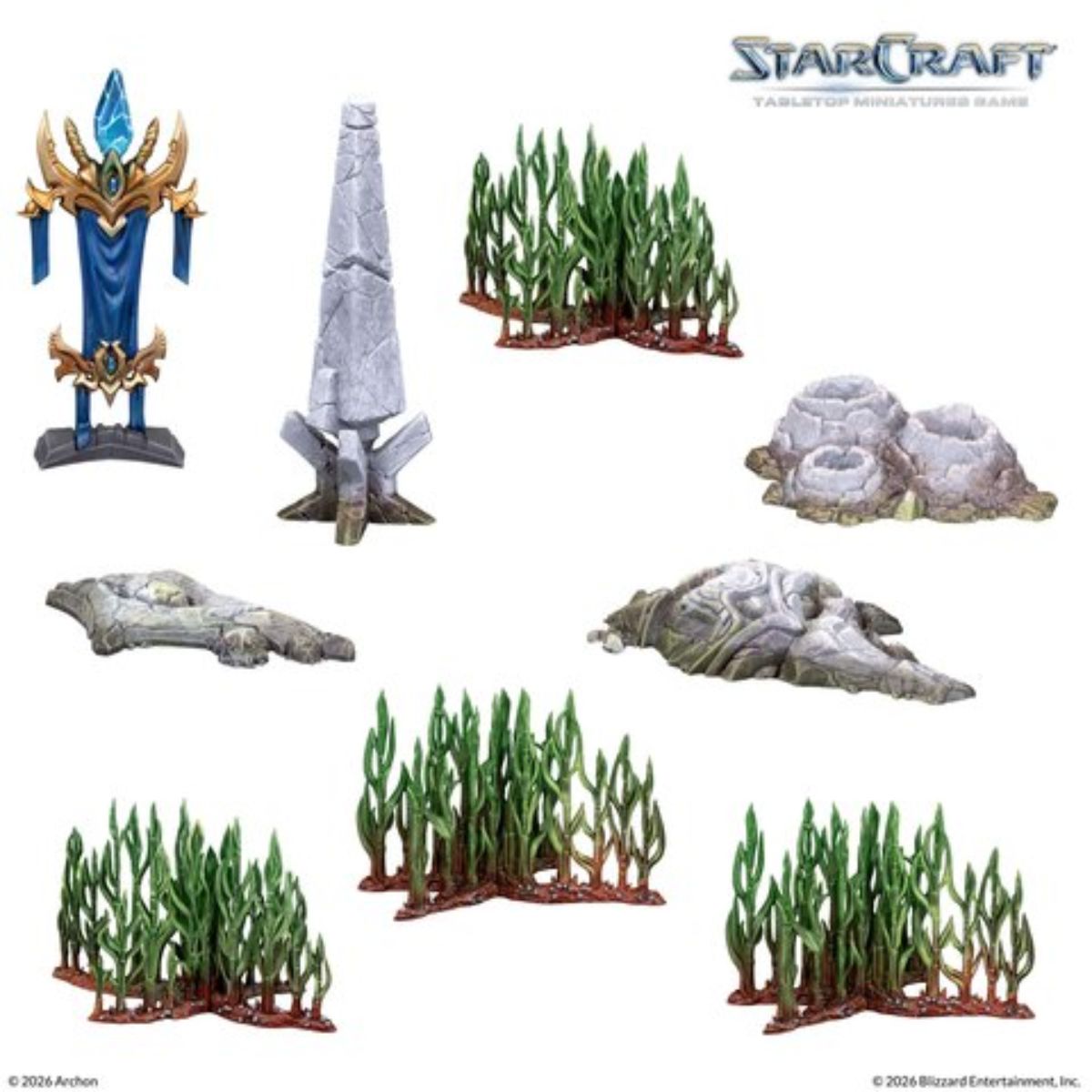 StarCraft: The Miniatures Game Lost Temple Terrain Expansion Set