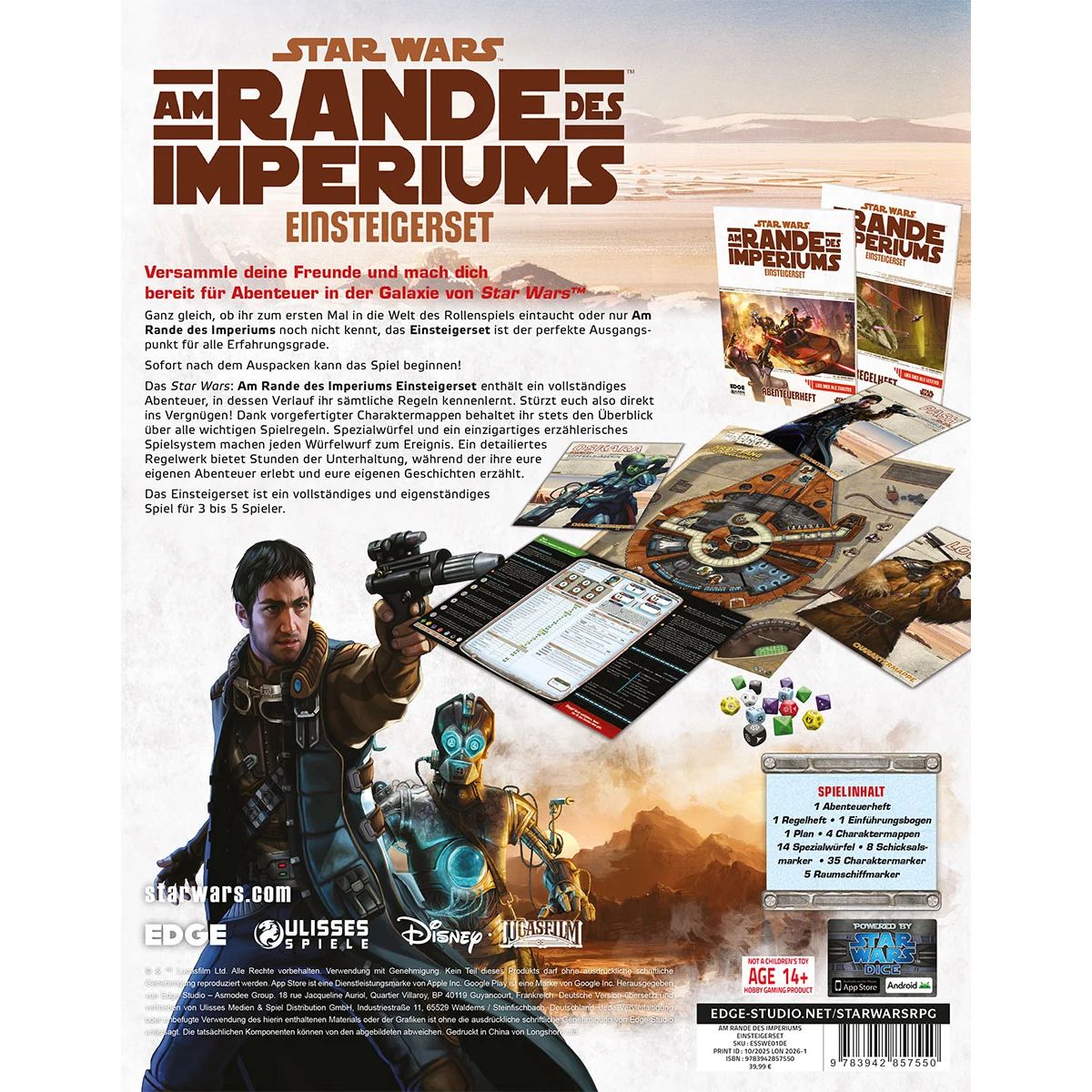 Star Wars Am Rande des Imperiums Rollenspiel - Einsteigerset