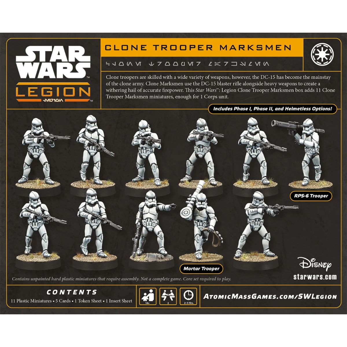 Star Wars Legion Clone Trooper Marksmen