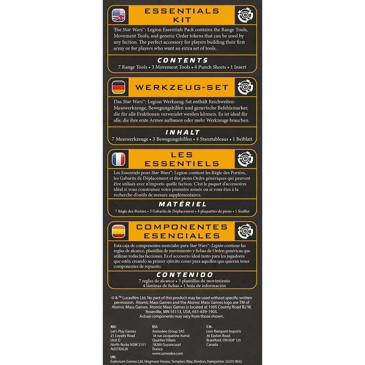 Star Wars Legion Essentials Kit