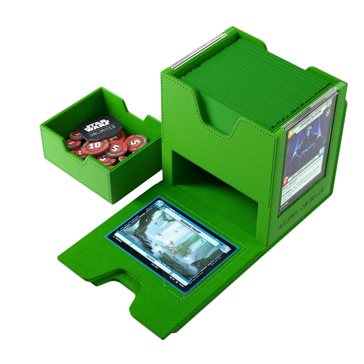 Star Wars: Unlimited Twin Suns Deck Pod Grün