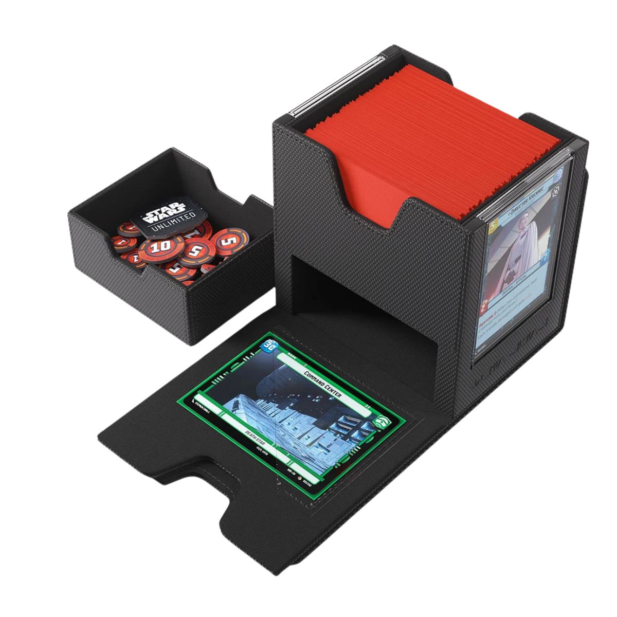 Star Wars: Unlimited Twin Suns Deck Pod Schwarz