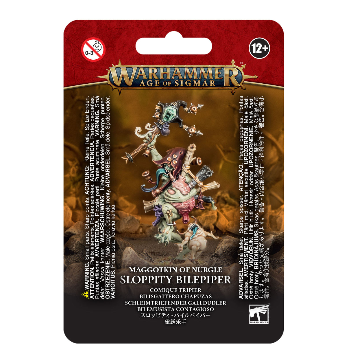 Warhammer Age of Sigmar Maggotkin of Nurgle Nurgle Sloppity Bilepiper