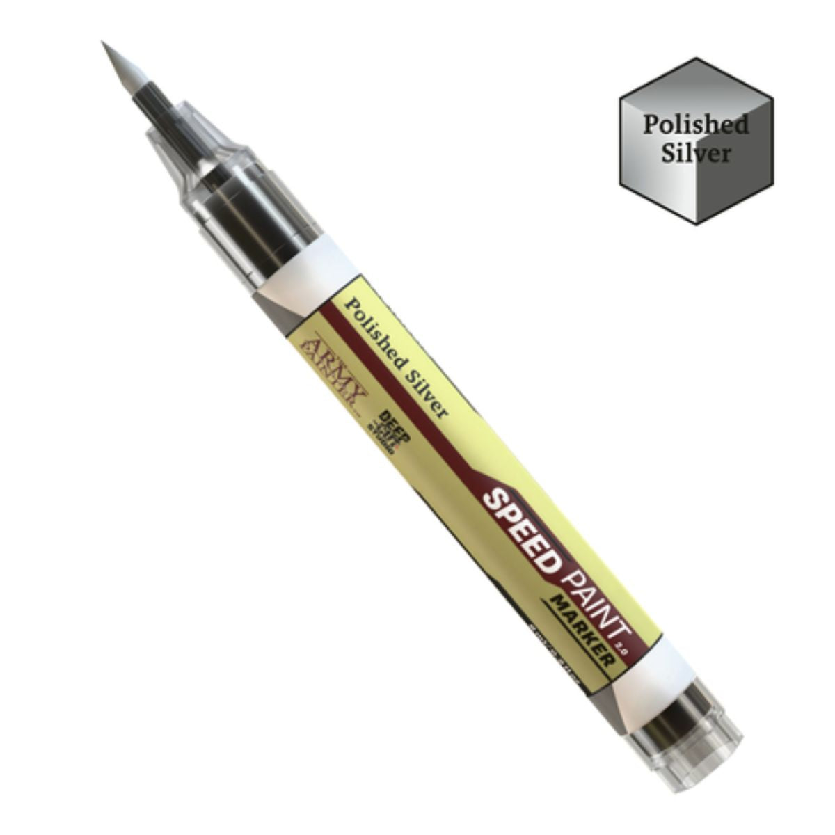 The Army Painter Speedpaint Marker - Polished Silver