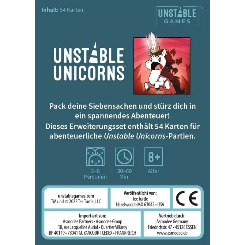 Unstable Unicorns – Abenteuer Erweiterungsset