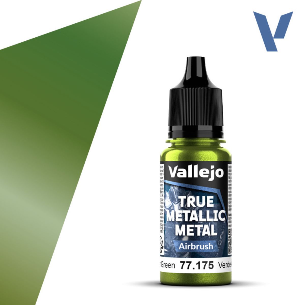 Vallejo Amber Green 18 ml - True Metallic Metal Airbrush