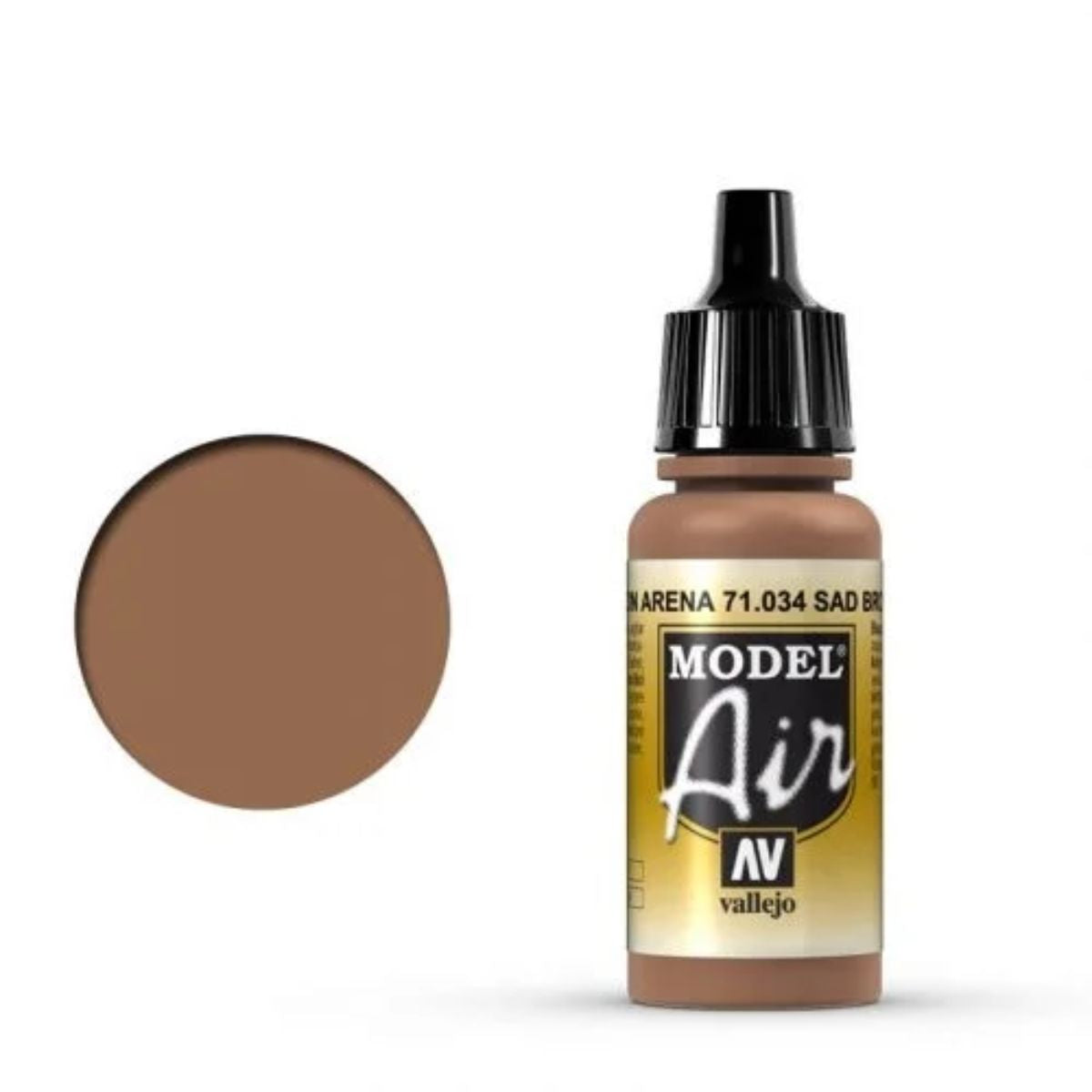 Vallejo Model Air 034 Sand Brown (17 ml)