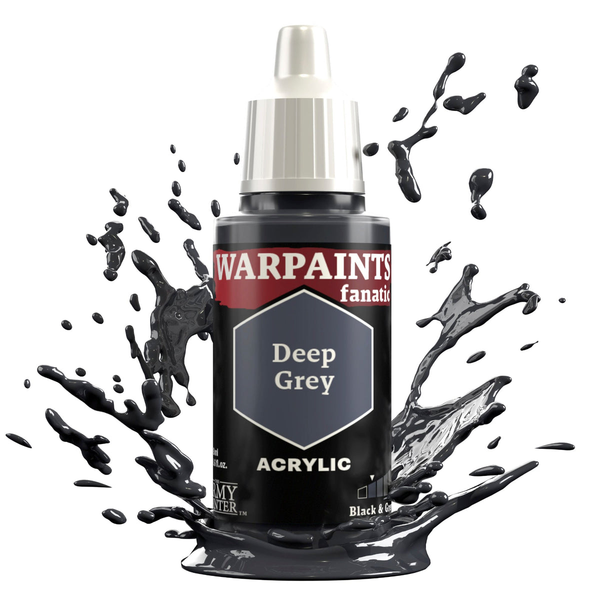 The Army Painter Warpaints Fanatic Deep Grey