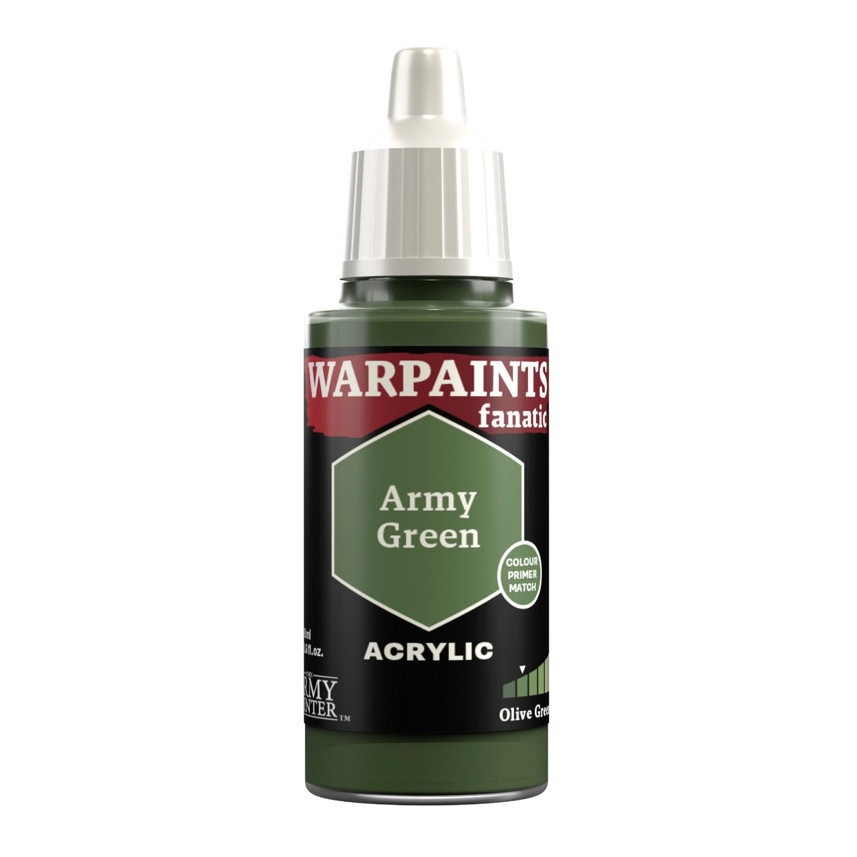 The Army Painter Warpaints Fanatic Army Green