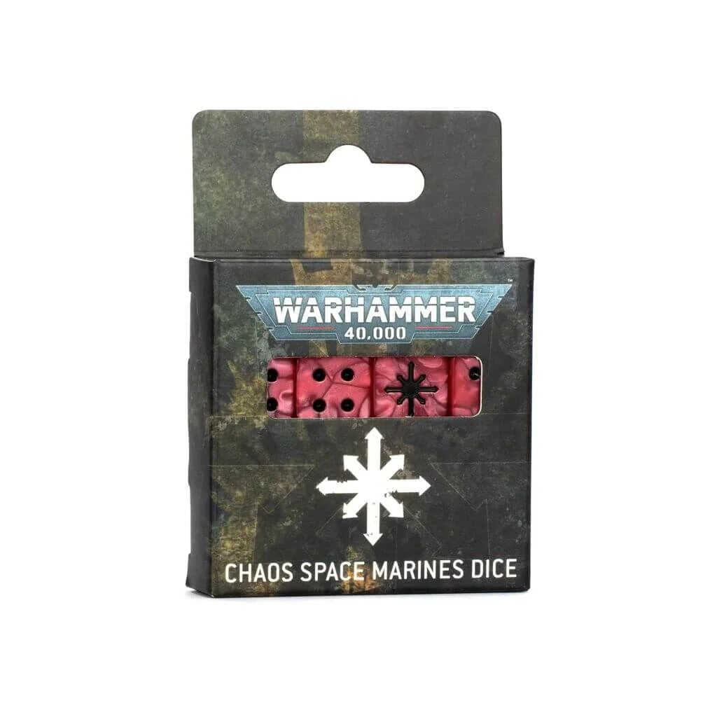 Warhammer 40.000 Chaos Space Marines Dice