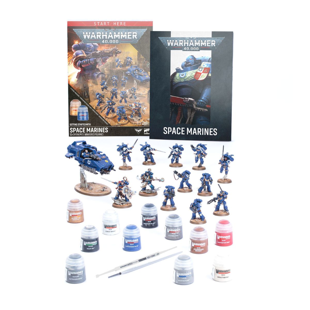 Warhammer 40.000 Getting Started With Space Marines Englisch