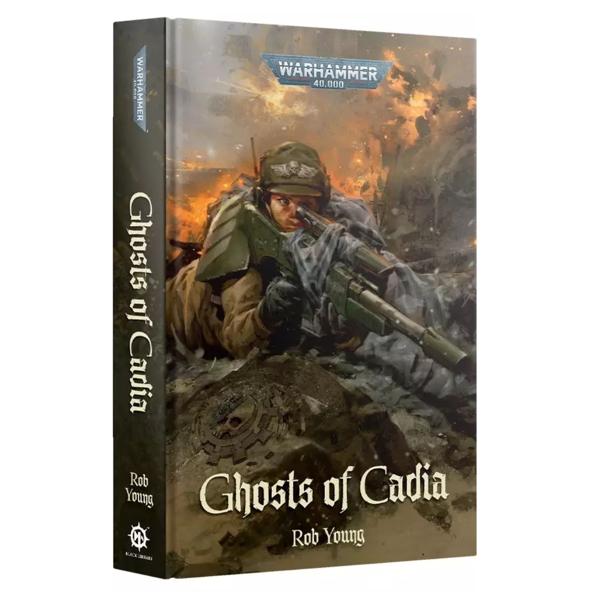 Warhammer 40.000 Ghosts of Cadia Hardback Englisch