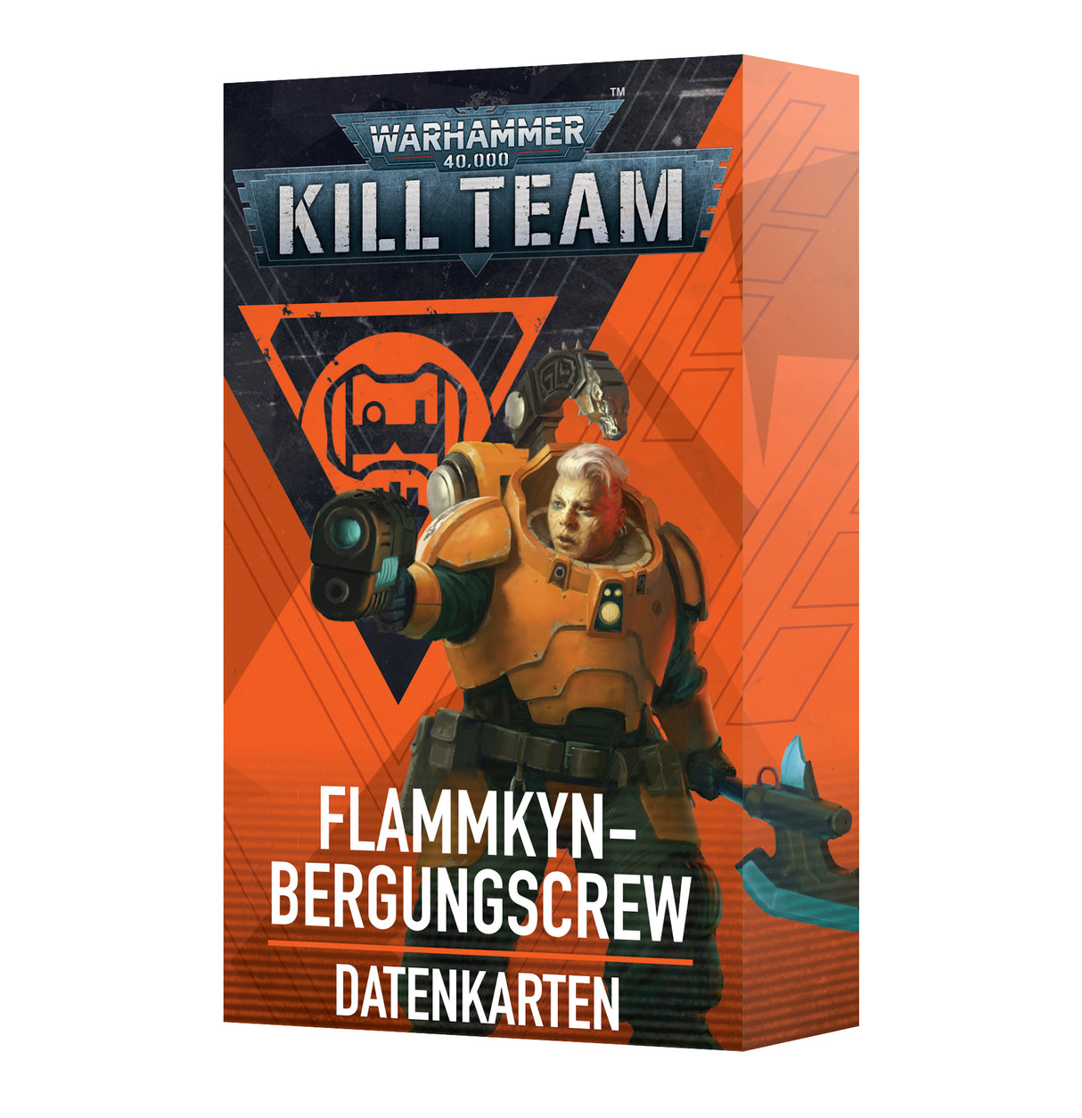 Warhammer 40.000 Kill Team Flammkyn-Bergungscrew Datenkarten
