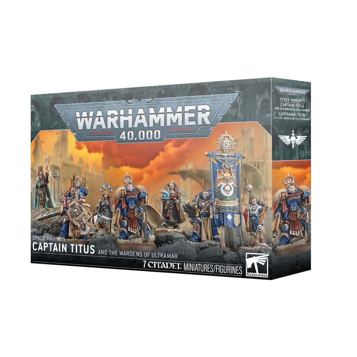 Warhammer 40.000 Space Marines Captain Titus and the Wardens of Ultramar