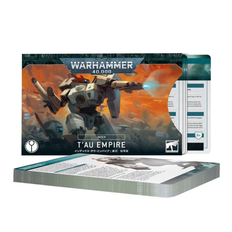 Warhammer 40.000 T'au Empire Index Card Deutsch