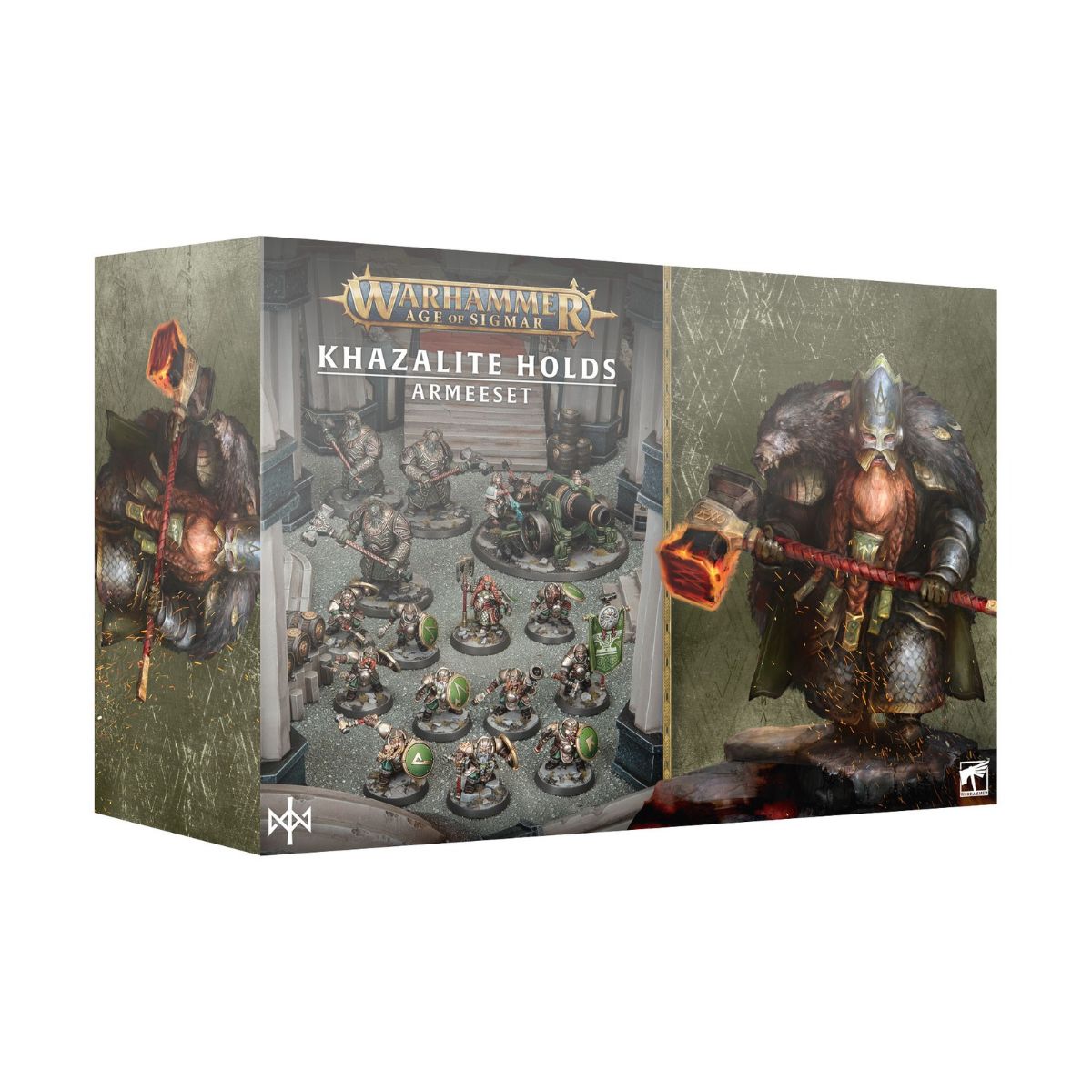 Warhammer Age of Sigmar Khazalite Holds Army Set Deutsch