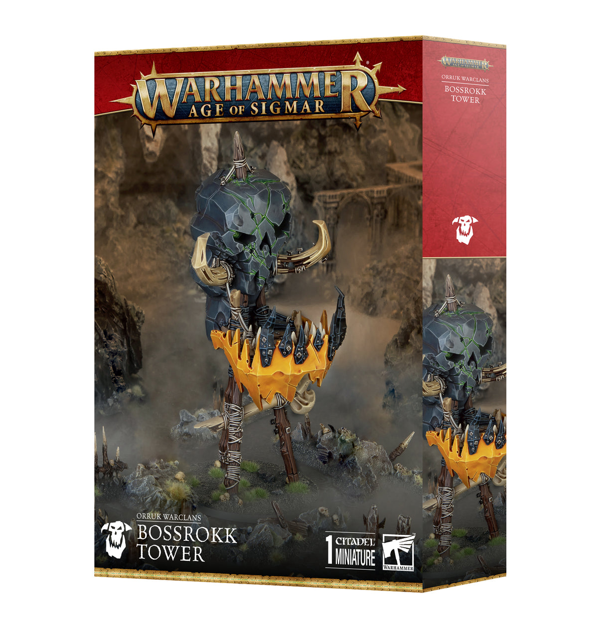Warhammer Age of Sigmar Orruk Warclans Bossrokk Tower