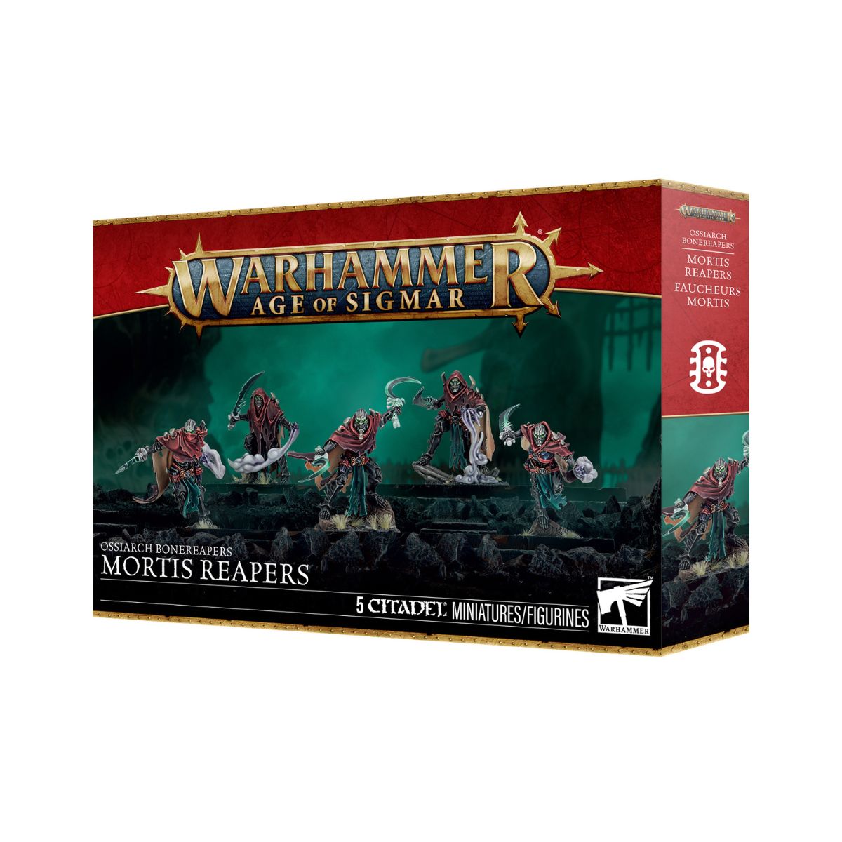 Warhammer Age of Sigmar Ossiarch Bonereapers Mortek Reapers