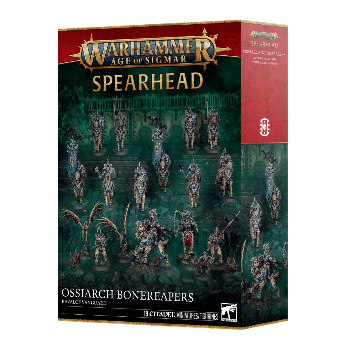 Warhammer Age of Sigmar Ossiarch Bonereapers Spearhead Kavalos Vanguard