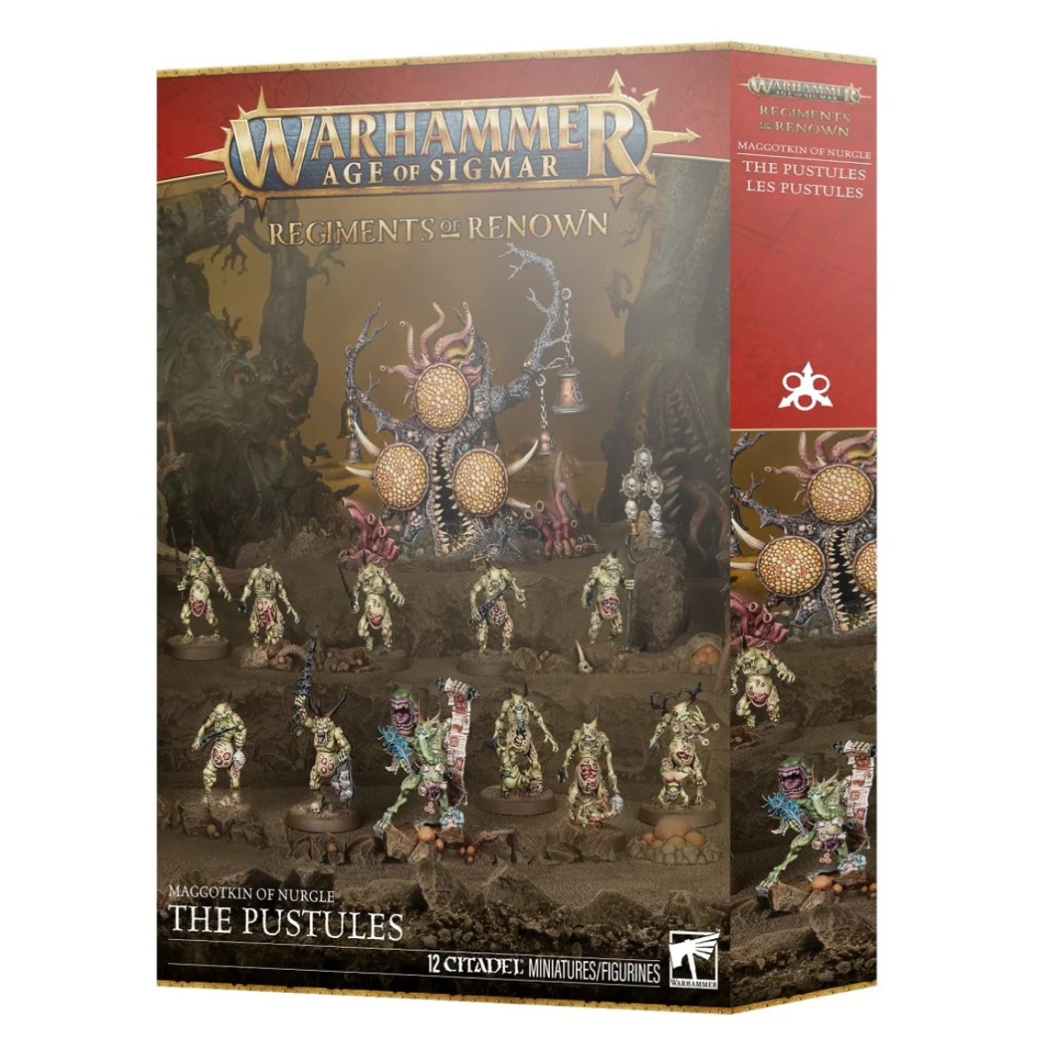 Warhammer Age of Sigmar Regiments of Renown Maggotkin of Nurgle The Pustules