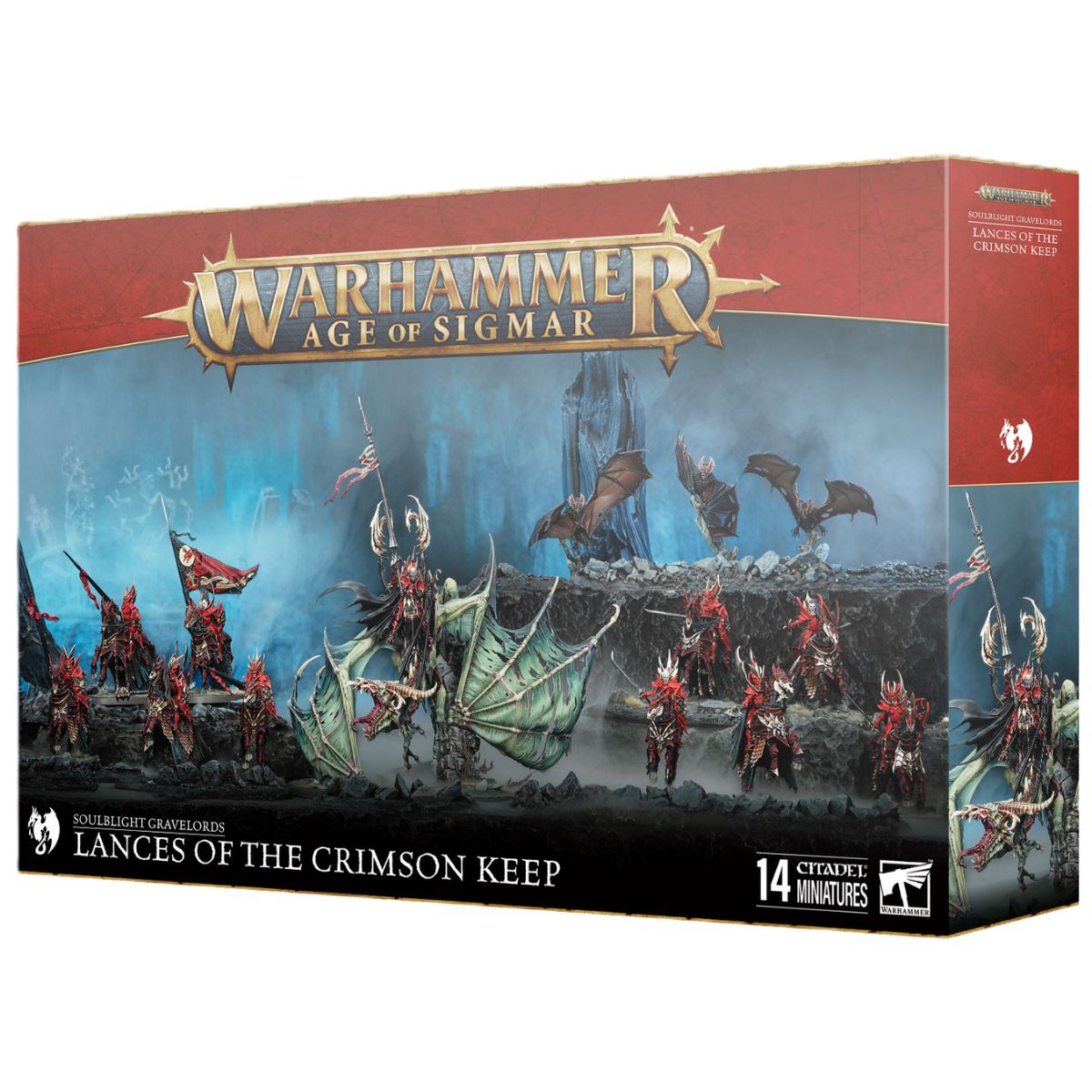 Warhammer Age of Sigmar Soulblight Gravelords Battleforce Lances Of The Crimson Keep