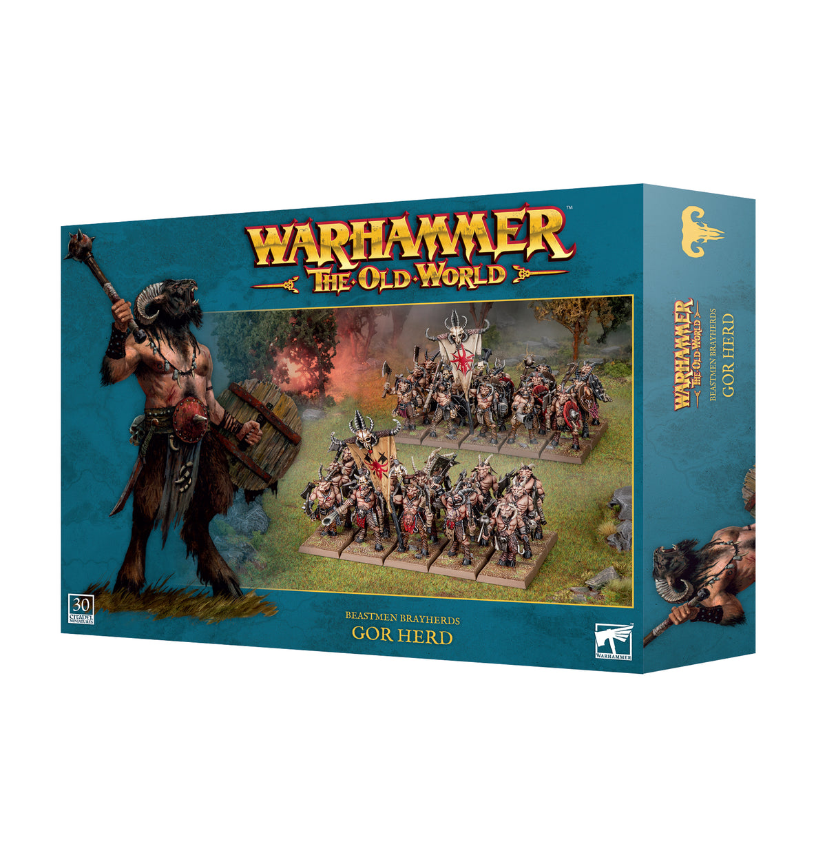 Warhammer The Old World Beastmen Brayherds Gor Herd