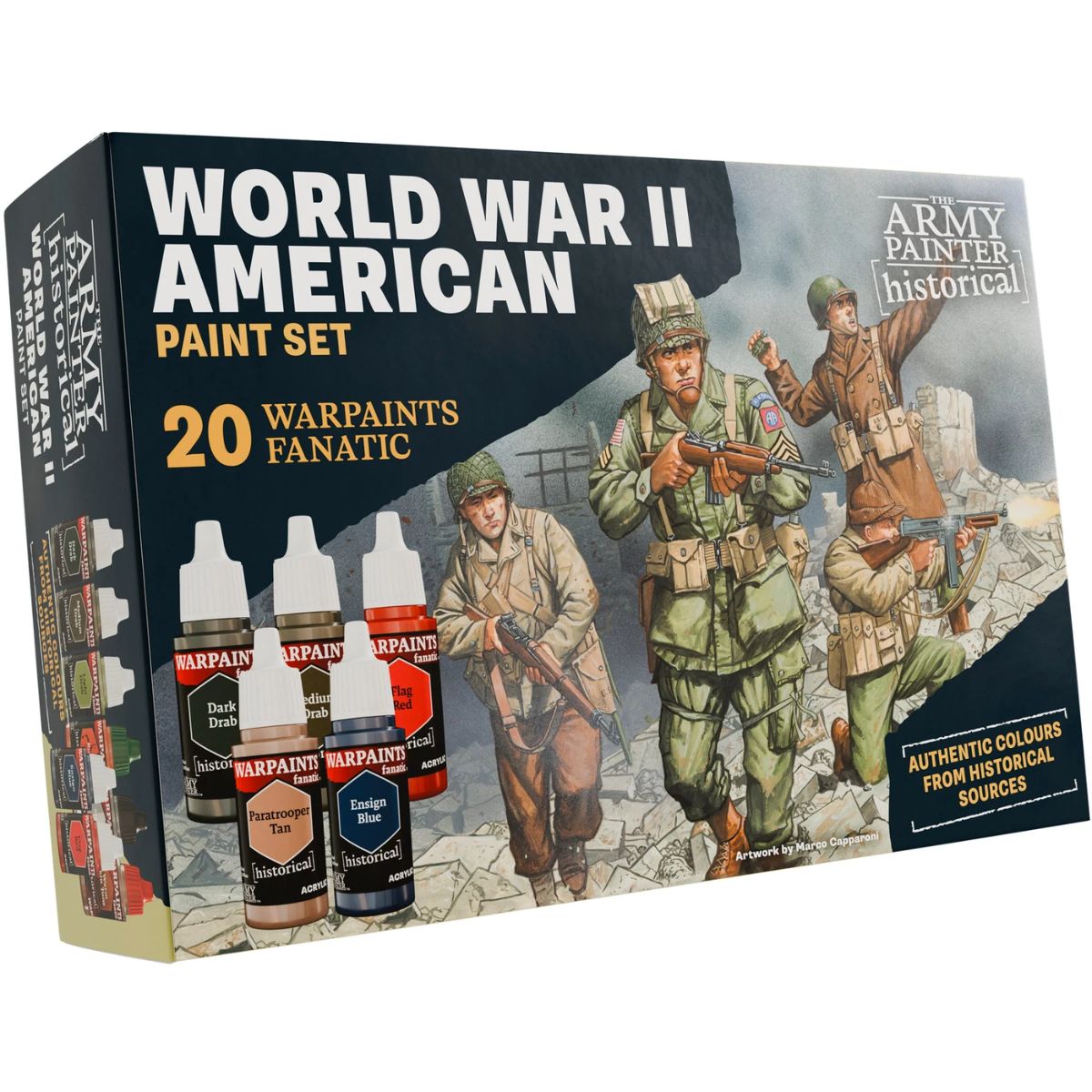 Warpaints Fanatic World War II American Paint Set