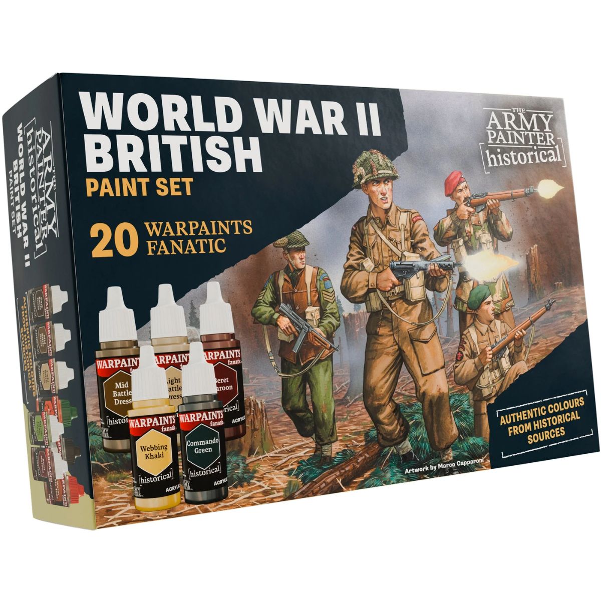 Warpaints Fanatic World War II British Paint Set