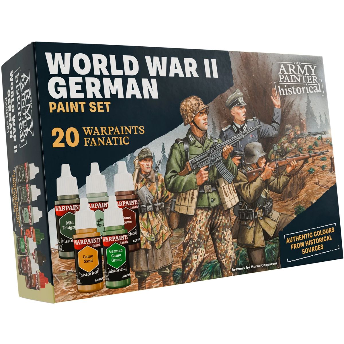 Warpaints Fanatic World War II German Paint Set
