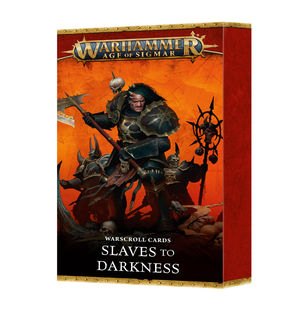 Warhammer Age of Sigmar Die Sklaven der Finsternis Warscroll Cards Englisch