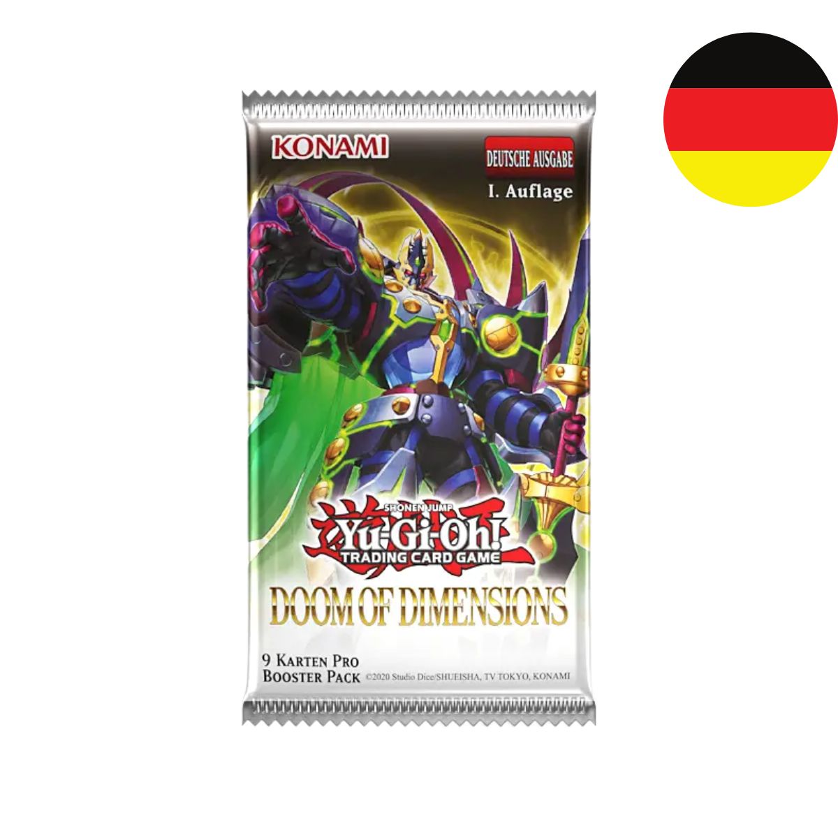 Yu-Gi-Oh! Doom of Dimensions Booster Deutsch