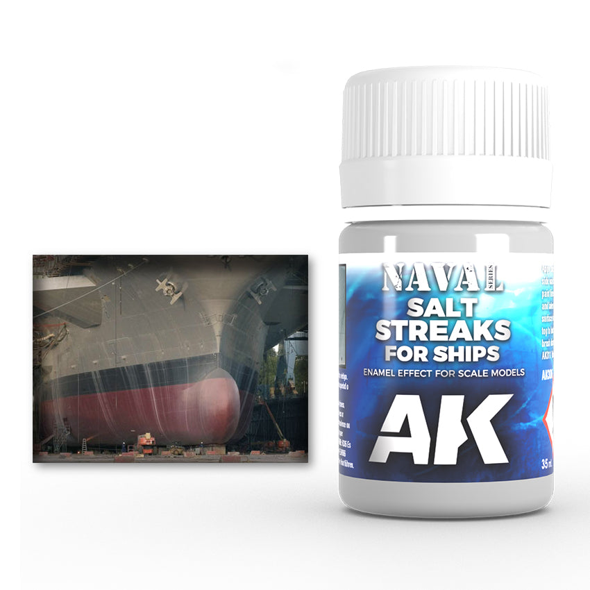 AK Interactive Weathering Effects Salt Streaks For Ships