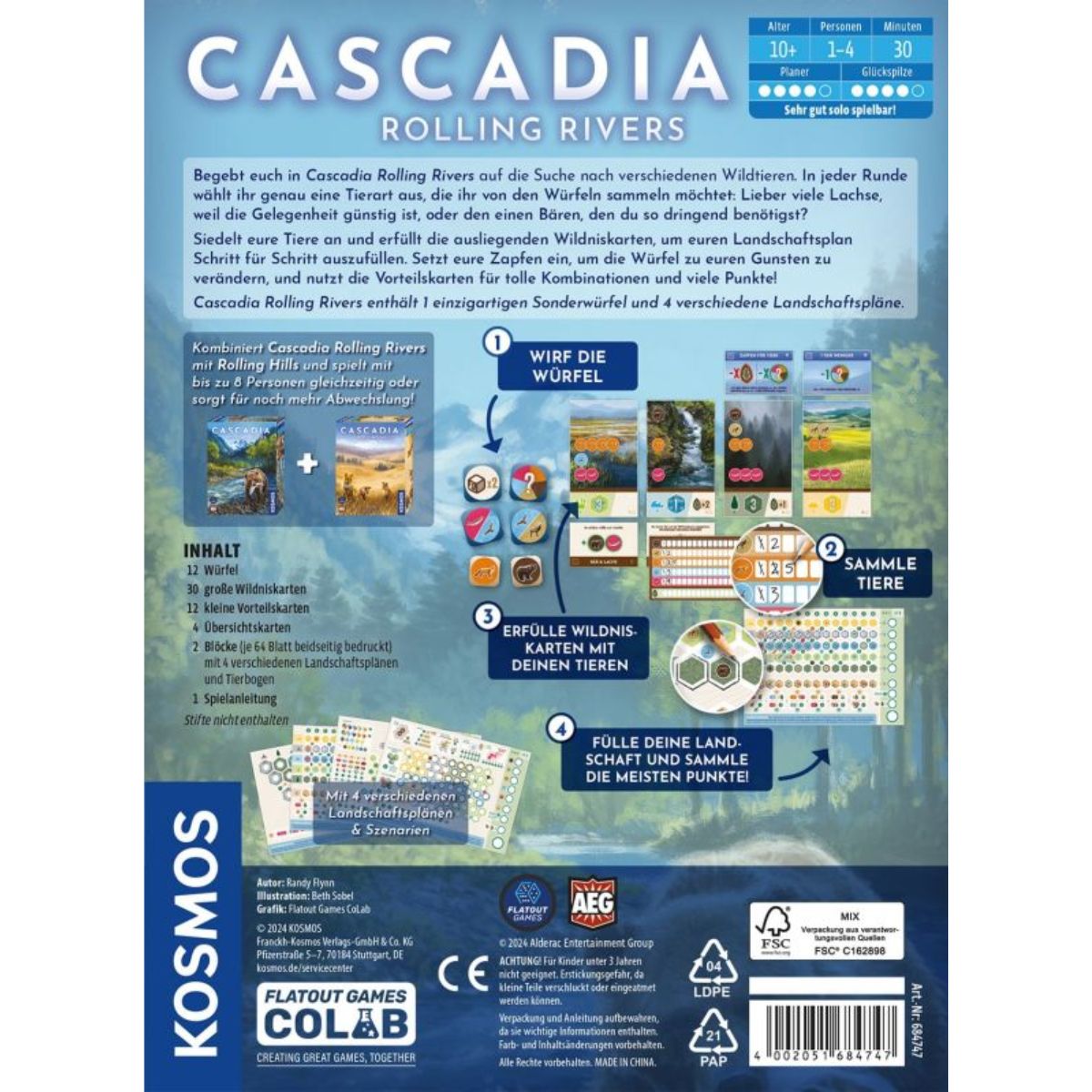 Cascadia: Rolling Rivers