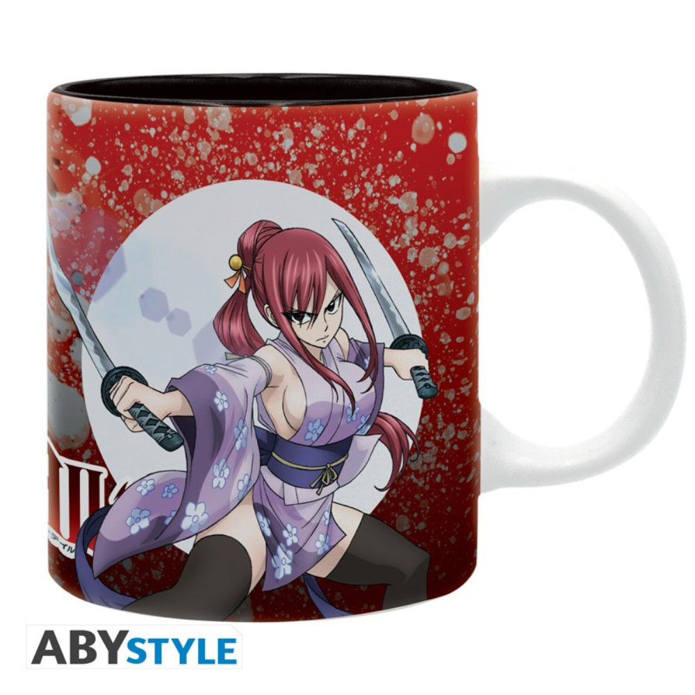 FAIRY TAIL - Mug - 320 ml - Erza & Jellal