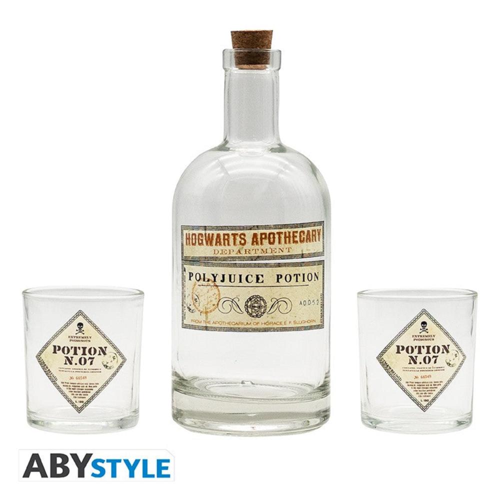 Harry Potter - Bottle and glasses Set - Potion