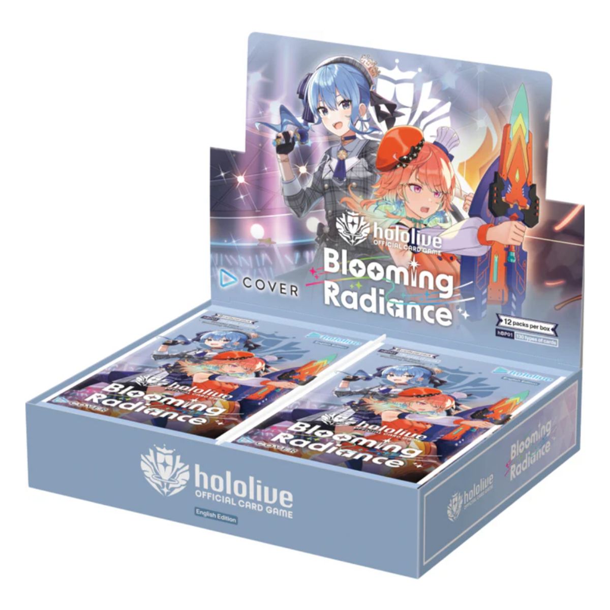 hololive Official Card Game Bloomin Radiance Booster Display (12 Packs) Englisch