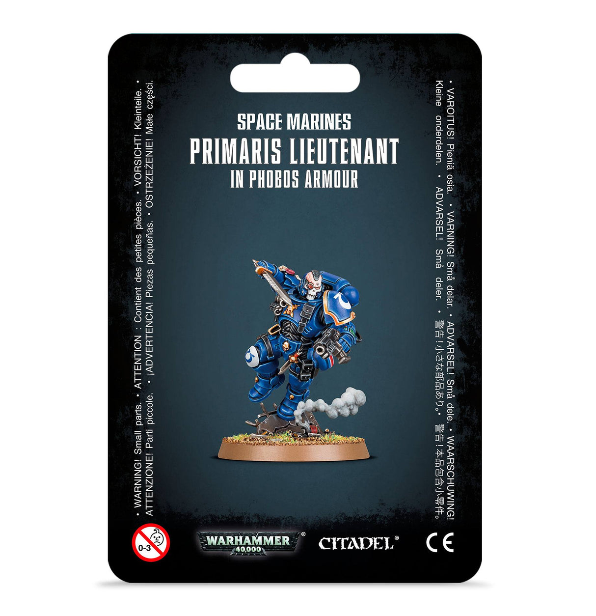 Warhammer 40.000 Space Marines Primaris Lieutenant in Reiver Armor