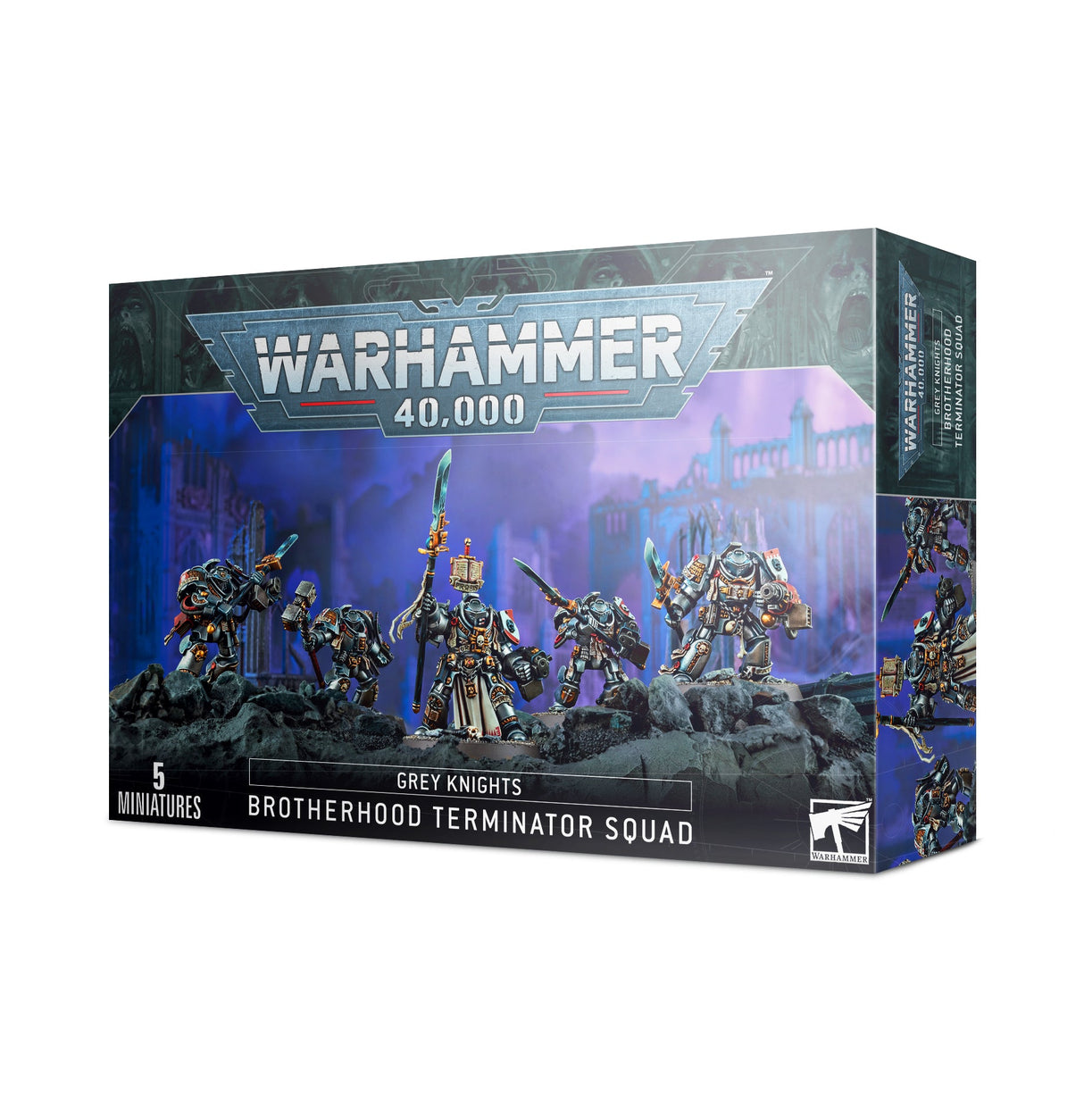 Warhammer 40.000 Grey Knights Brotherhood Terminator Squad