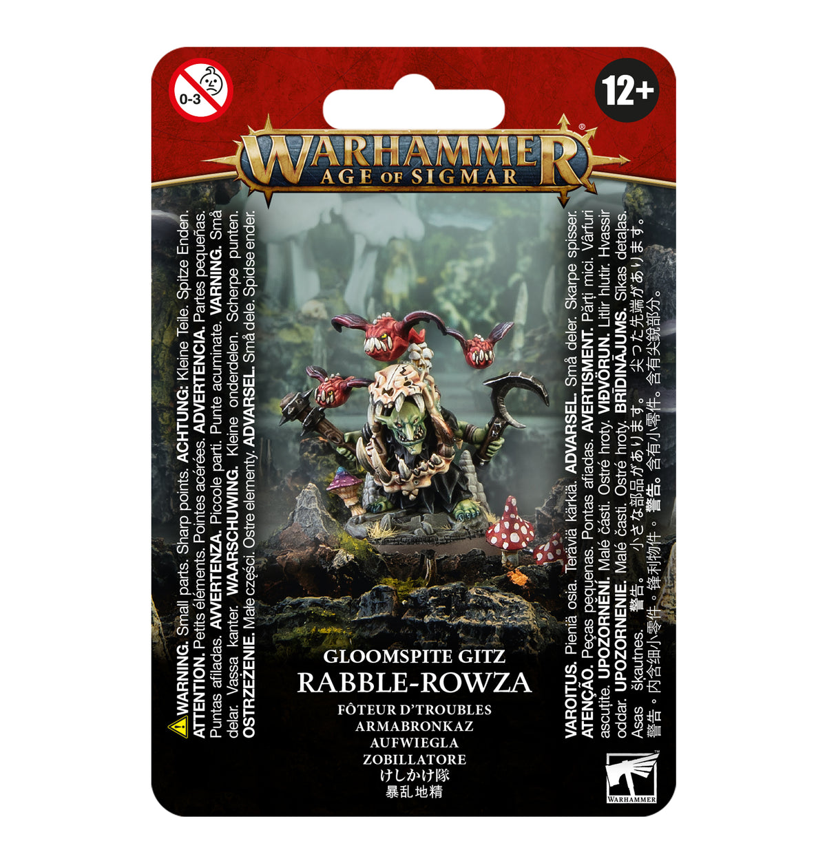 Warhammer Age of Sigmar Gloomspite Gitz Rabble-Rowza